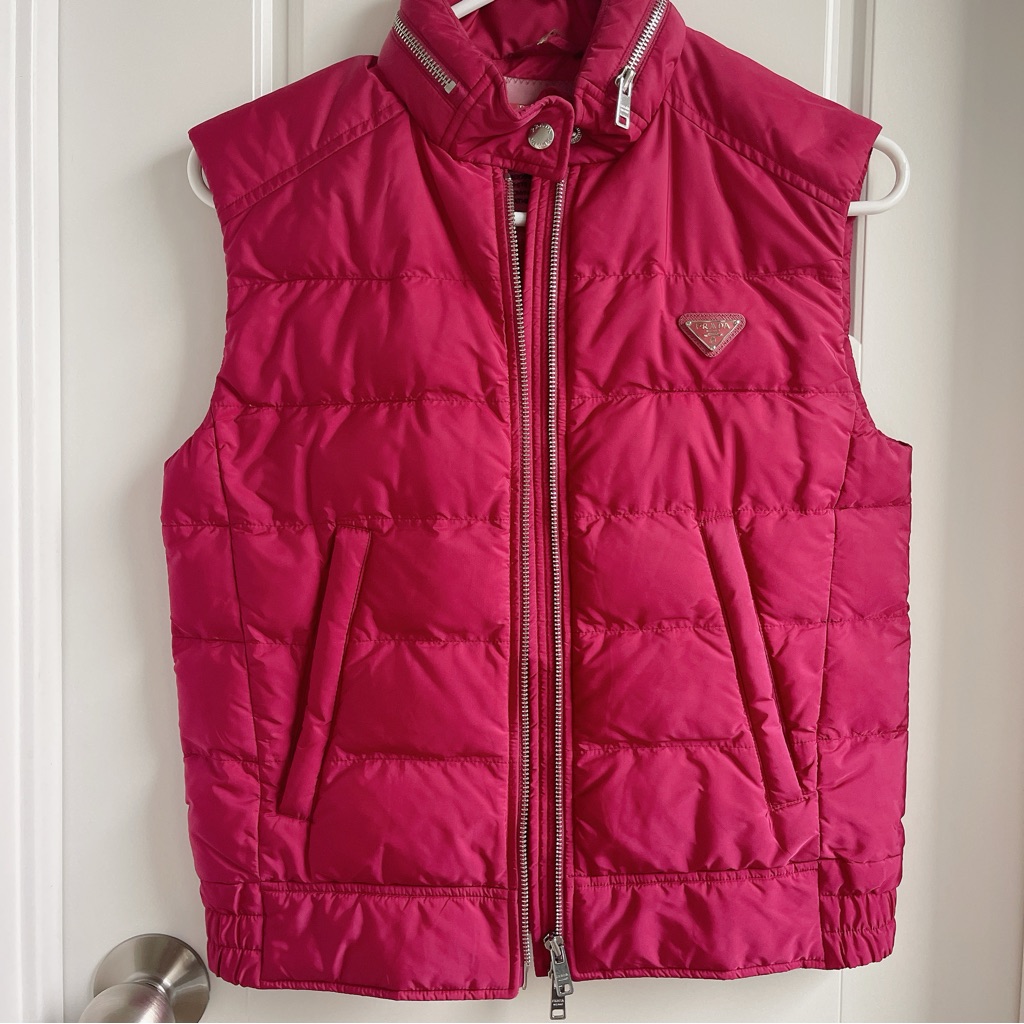 Like New Prada Down Vest Size 38